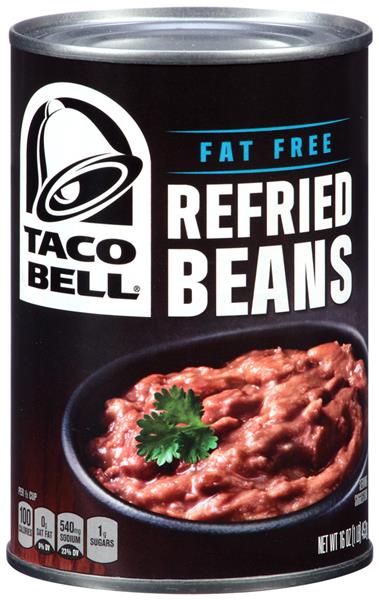 taco bell refried beans