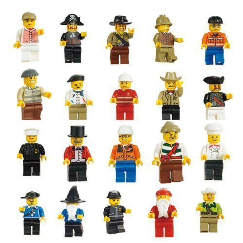 10 minifigures lego compatible