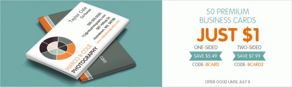 50 Premium Two-Sided Business Cards
