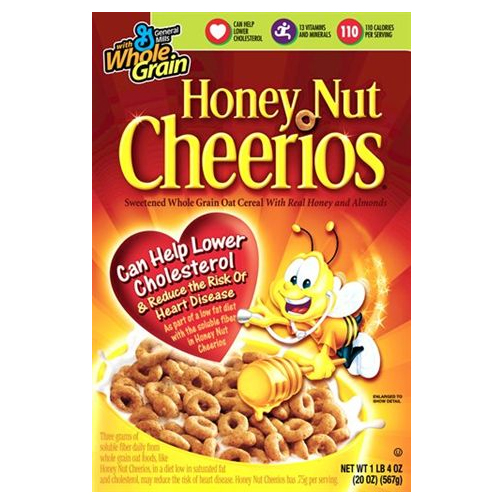 Honey Nut Cheerios.