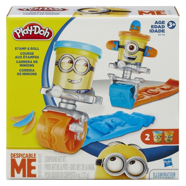 Play-Doh Featuring Despicable Me Minions Stamp and Roll Set