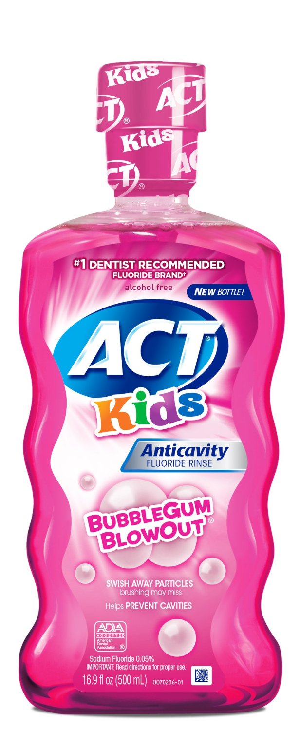 act kids mouthwash