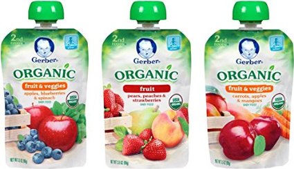 Gerber Organic 2nd Foods Pouches