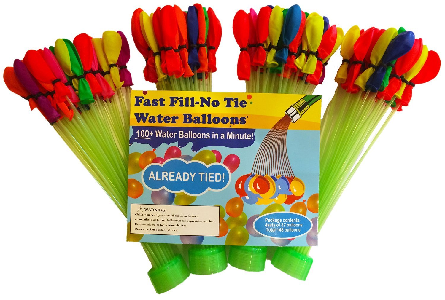 Magic Fast Fill No Tie Water Balloons Only 7.80! a Coupon Queen