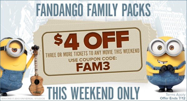 fandango family packs