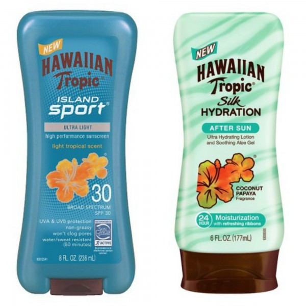 hawaiian tropic sun products