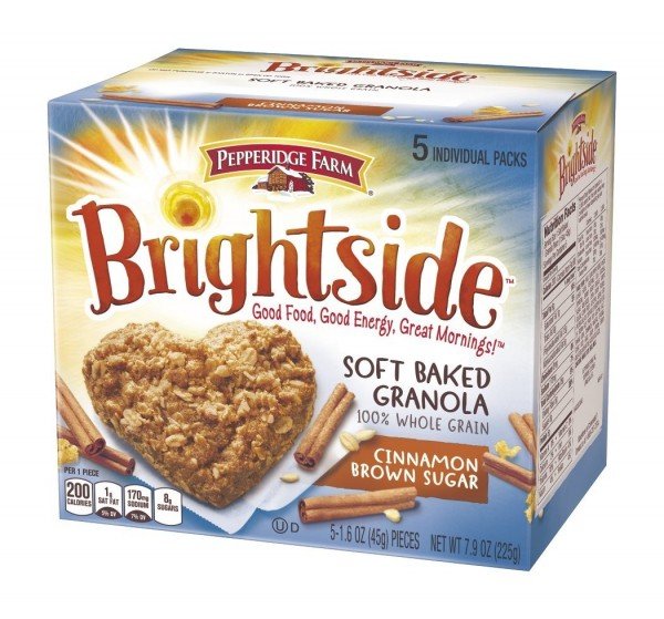 pepperidge farm brightside granola bars