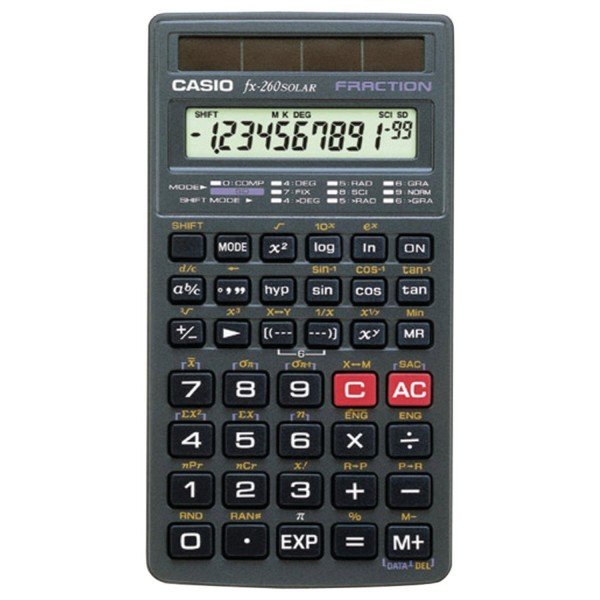 Casio Fx-260 Solar Ii Scientific Calculator