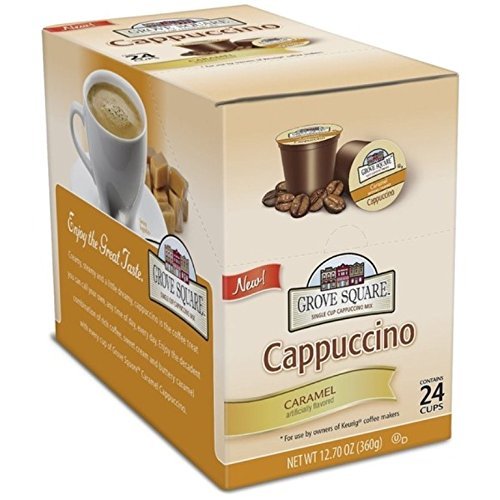 Grove Square Cappuccino, Caramel K-Cups 24-Count Only $5.81! - Become a ...