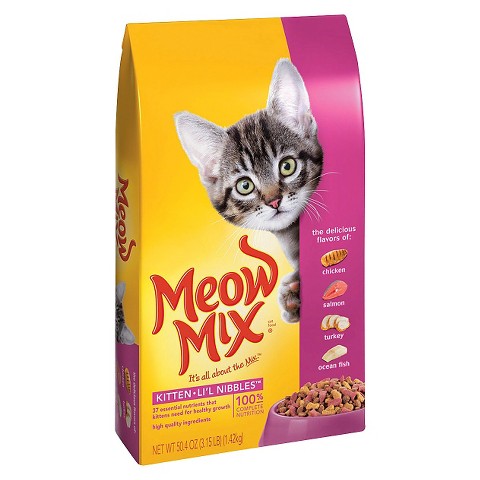 meow mix dry cat food
