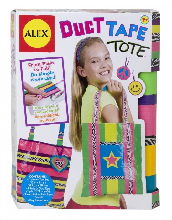 ALEX Toys Do-it-Yourself Wear Duct Tape Tote