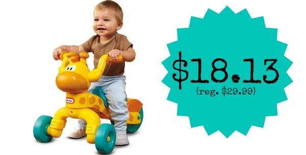 little tikes giraffe ride on