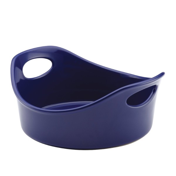 Rachael Ray Stoneware 1.5-Quart Round Baker - Blue
