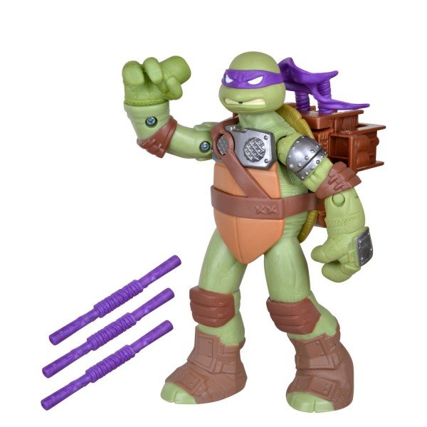 Teenage Mutant Ninja Turtles Flingers Bo Throwing Donatello Figure