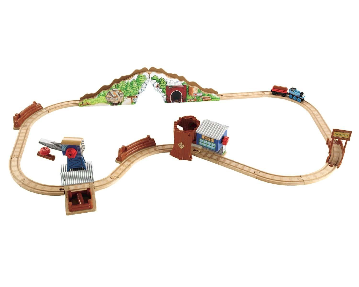 *HOT* Thomas Wooden Railway - Tidmouth Timber Company Deluxe Figure 8 ...