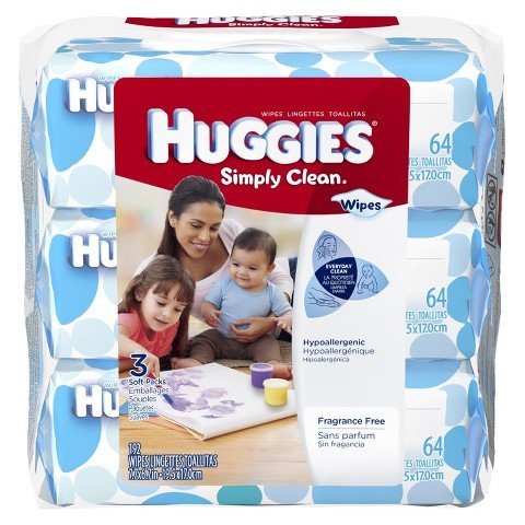 huggies wipes 3-pack