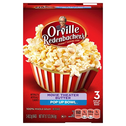 orville redenbacher popcorn 3 count
