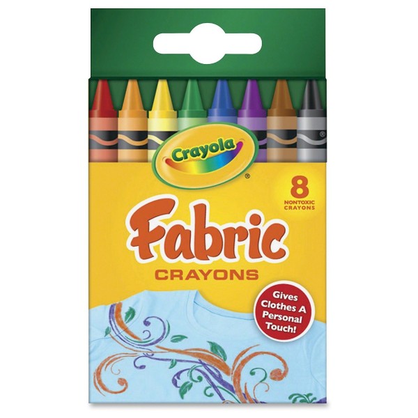 Crayola 8-Count Fabric Crayons