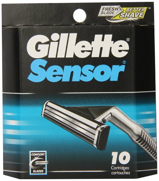 gillette sensor cartridges