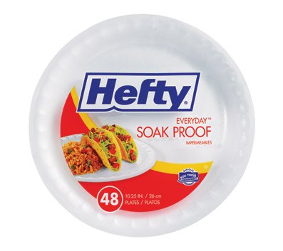 hefty plates