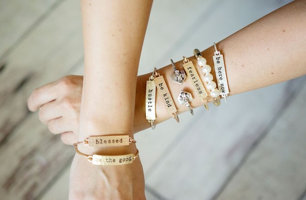 stamped bracelets