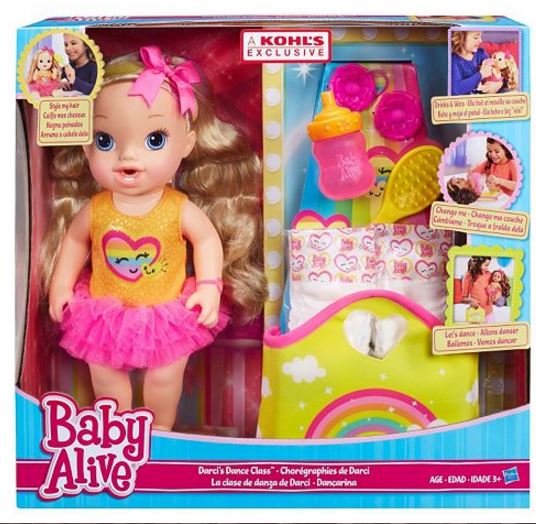 baby alive long hair