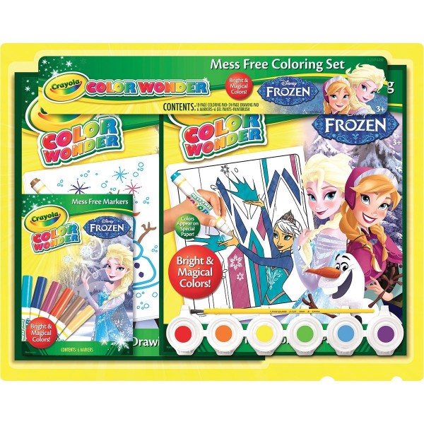 Crayola Frozen Color Wonder Activity Gift Set