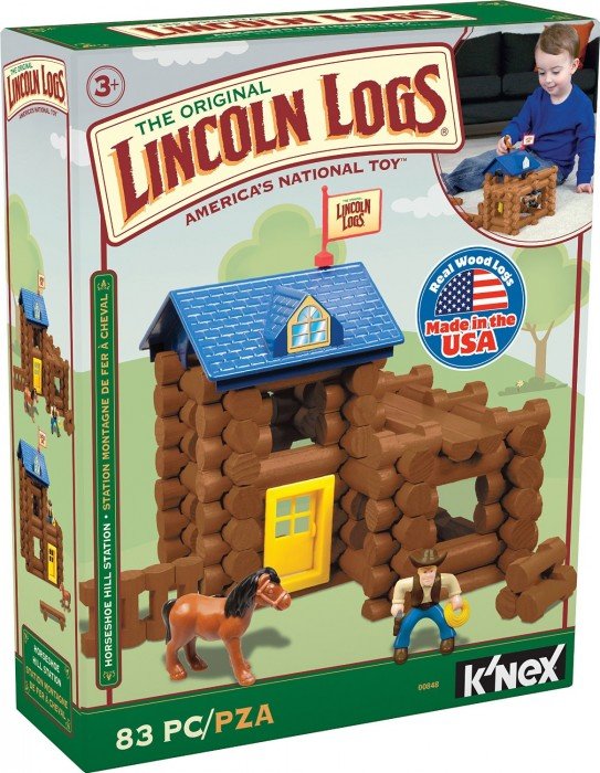 Lincoln Logs Horseshoe Hill Station Toy