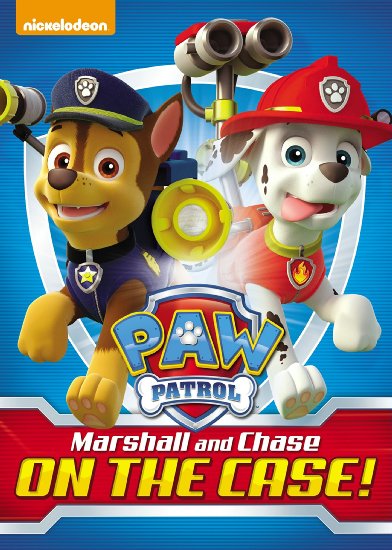 paw patrol marshall and chase on the case dvd