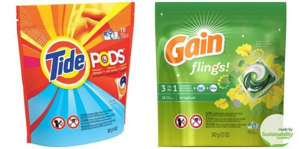 tide pods and gain flings