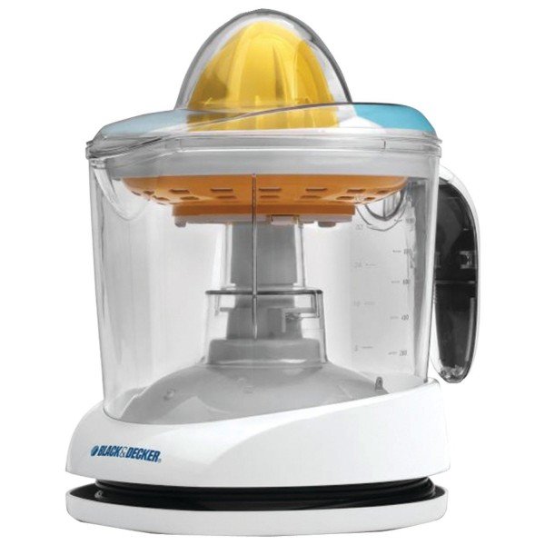 Black & Decker 30-Watt 34-Ounce Citrus Juicer, White