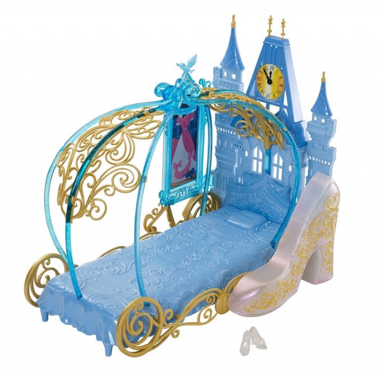 Cinderella S Dream Bedroom Playset Only 7 78 Reg 24 99 Become A   Disney Princess Cinderellas Dream Bedroom Playset Doll 768x759 