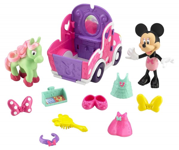 Fisher-Price Minnie Mouse Polka Dot Pony Cart
