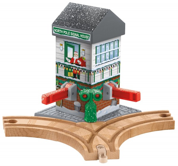 Fisher-Price Thomas the Train Wooden Railway Christmas Crossings