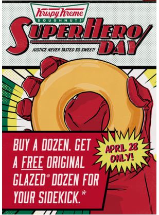 BOGO FREE One Dozen Original Glazed Krispy Kreme Doughnuts! - Become a ...