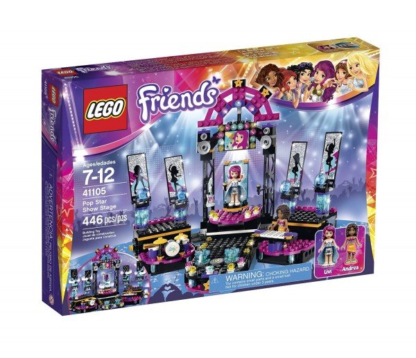 LEGO Friends Pop Star Show Stage Building Kit