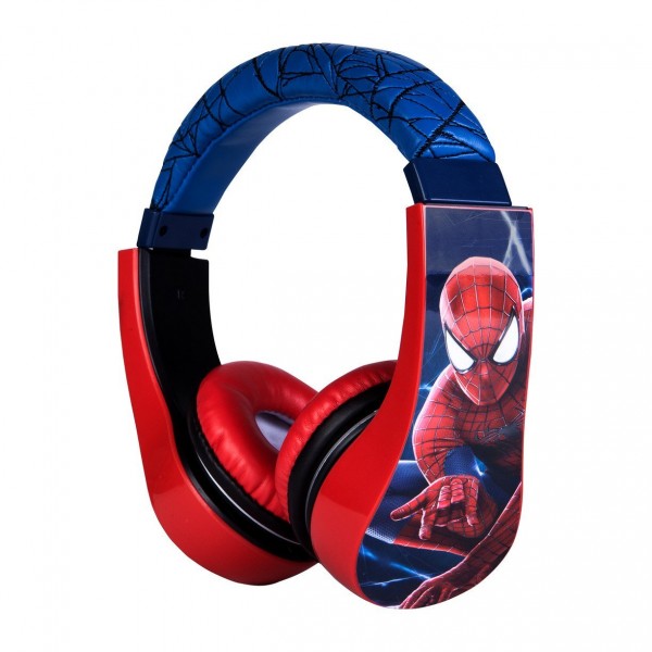 Spiderman Kid Safe over the Ear Headphone with Volume Limiter