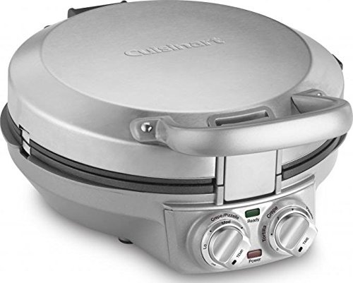 Cuisinart International Chef Crep-Pizzelle-Pancake Plus, Stainless Steel