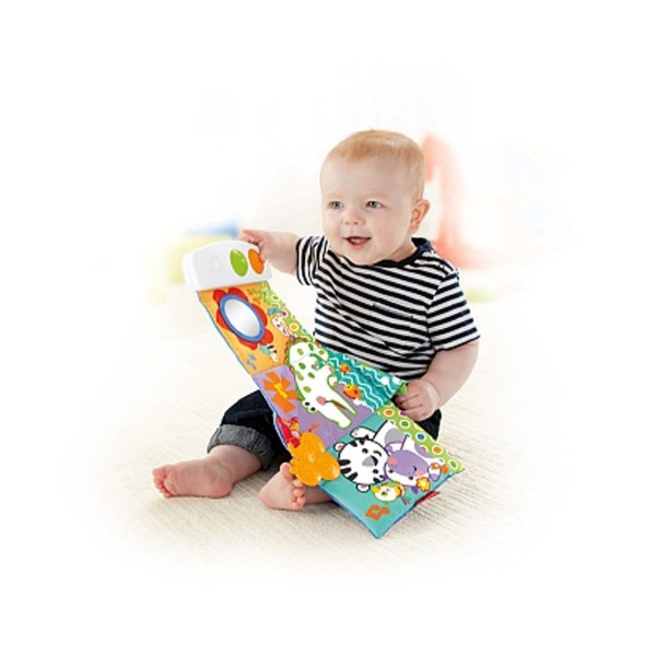 Fisher Price - Sing-Along Soft Book with Sounds for Baby Education