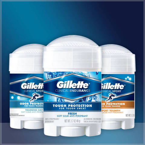 gillette clinical deodorant
