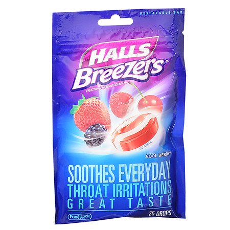 halls breezers