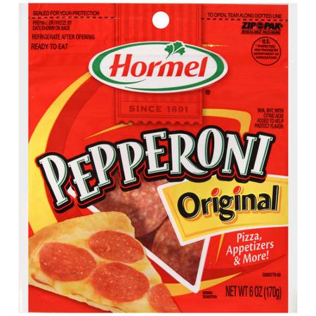 hormel pepperoni 6 ounce