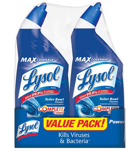 lysol toilet bowl cleaner twin pack