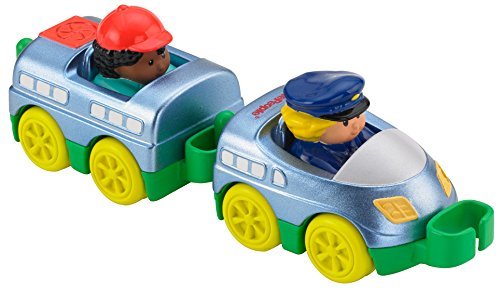 Fisher-Price Little People Wheelies Train Toy, 2-Pack