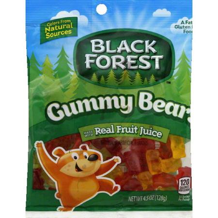 black forest gummy bears 4.5oz