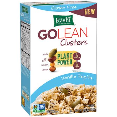 kashi go lean vanilla cluster cereal