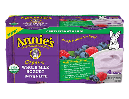 Annie's Organic Yogurt 4-packs