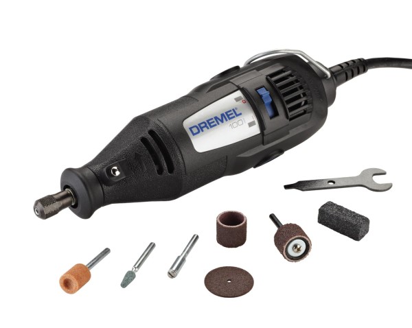 Dremel 100-N-7 Single Speed Rotary Tool Kit with 7 Accessories