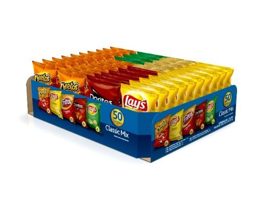 Frito-Lay Classic Mix Variety Pack, 50 Count as low as $8.13! ($0.16 ...