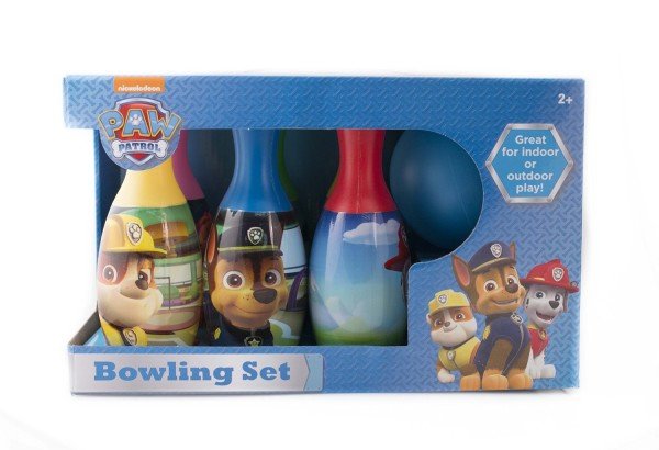 paw patrol bowling set